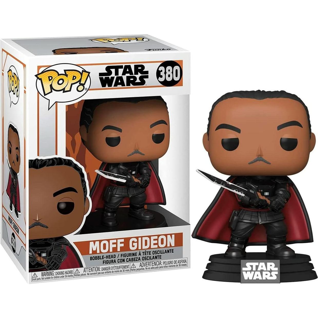 Figura Funko Pop Star Wars Moff Gideon con Darksaber 9.5 cm