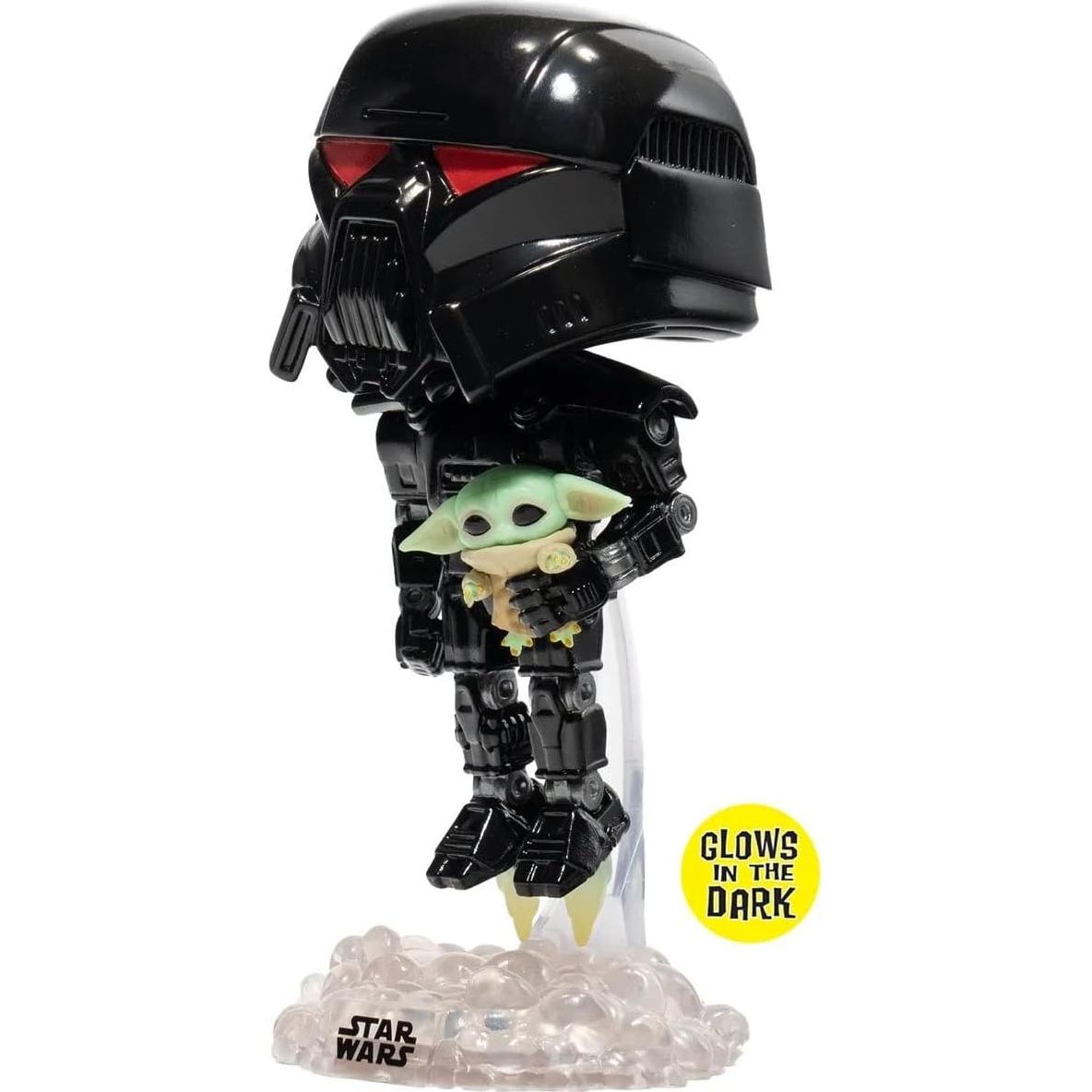Figura Funko Pop Star Wars Mandalorian Dark Trooper 9.5 cm