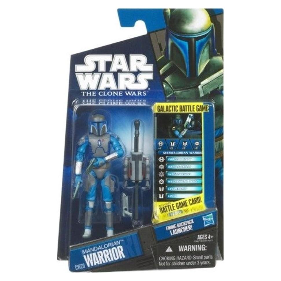 Figura de Acción Star Wars Clone Wars Hasbro CW29 Mandaloriano