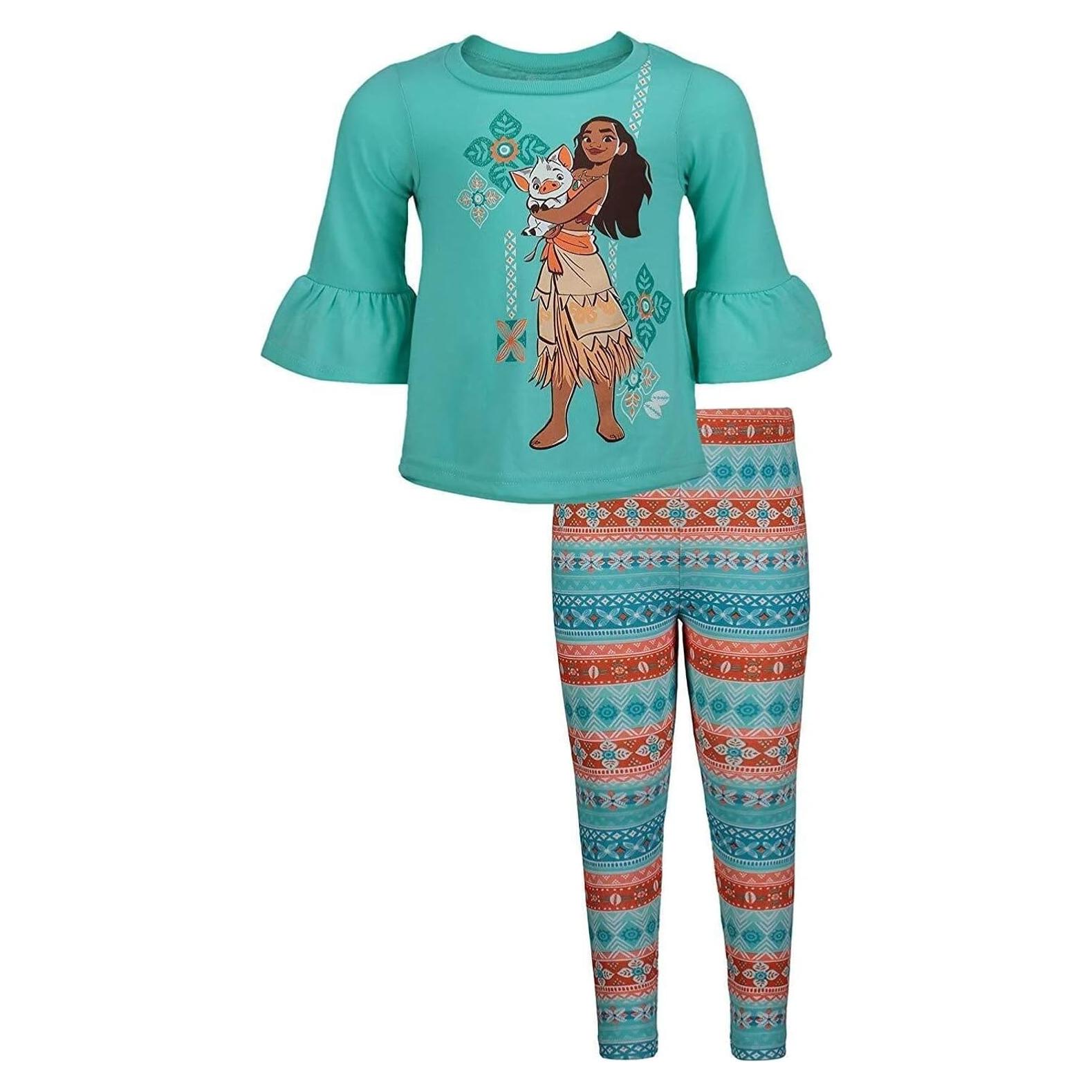 Conjunto Disney Moana Camiseta y Leggings Niñas 14-16