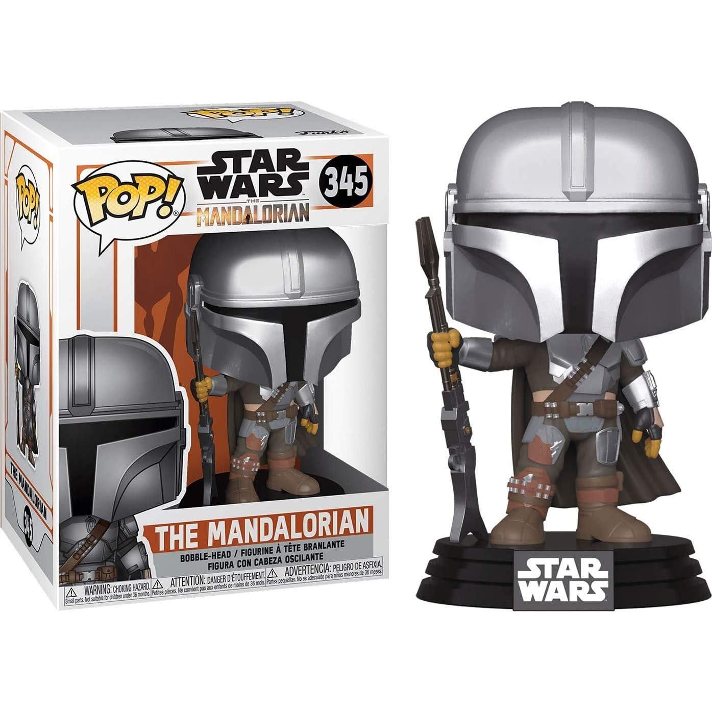 Figura Funko Pop! Star Wars Mandaloriano Din Djarrin 9.53 cm