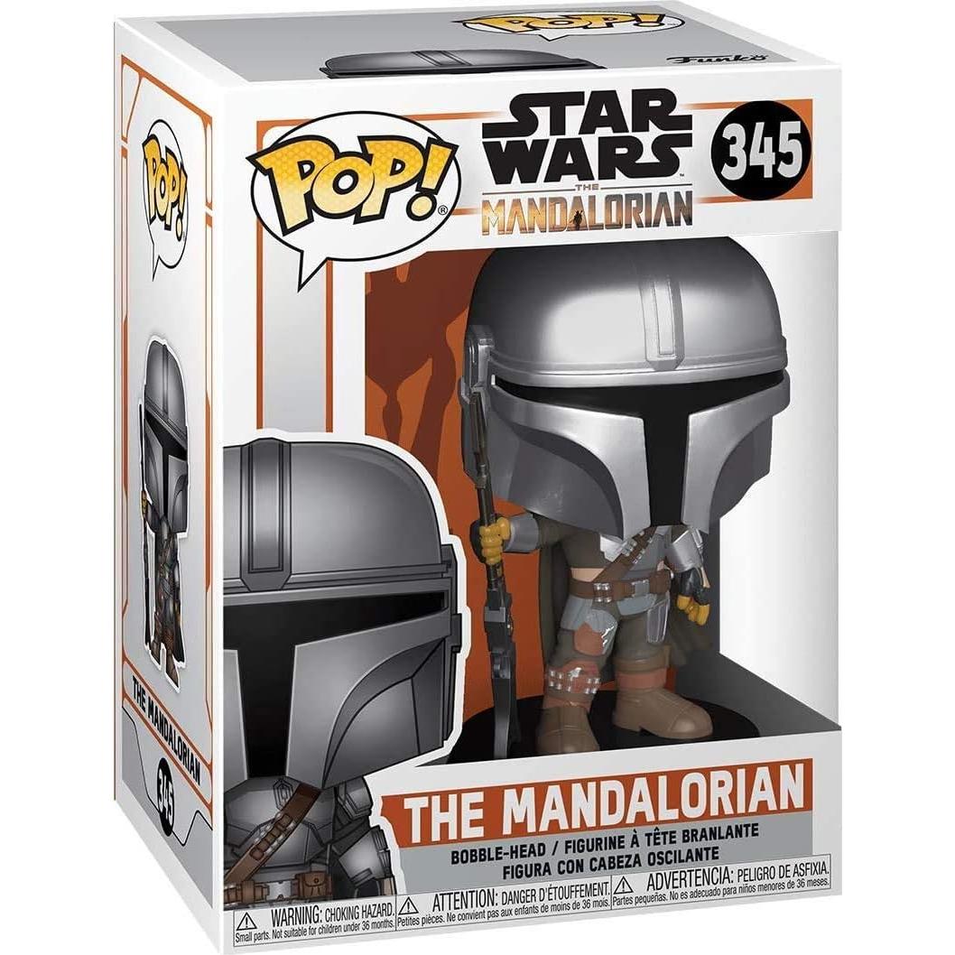 Figura Funko Pop! Star Wars Mandaloriano Din Djarrin 9.53 cm