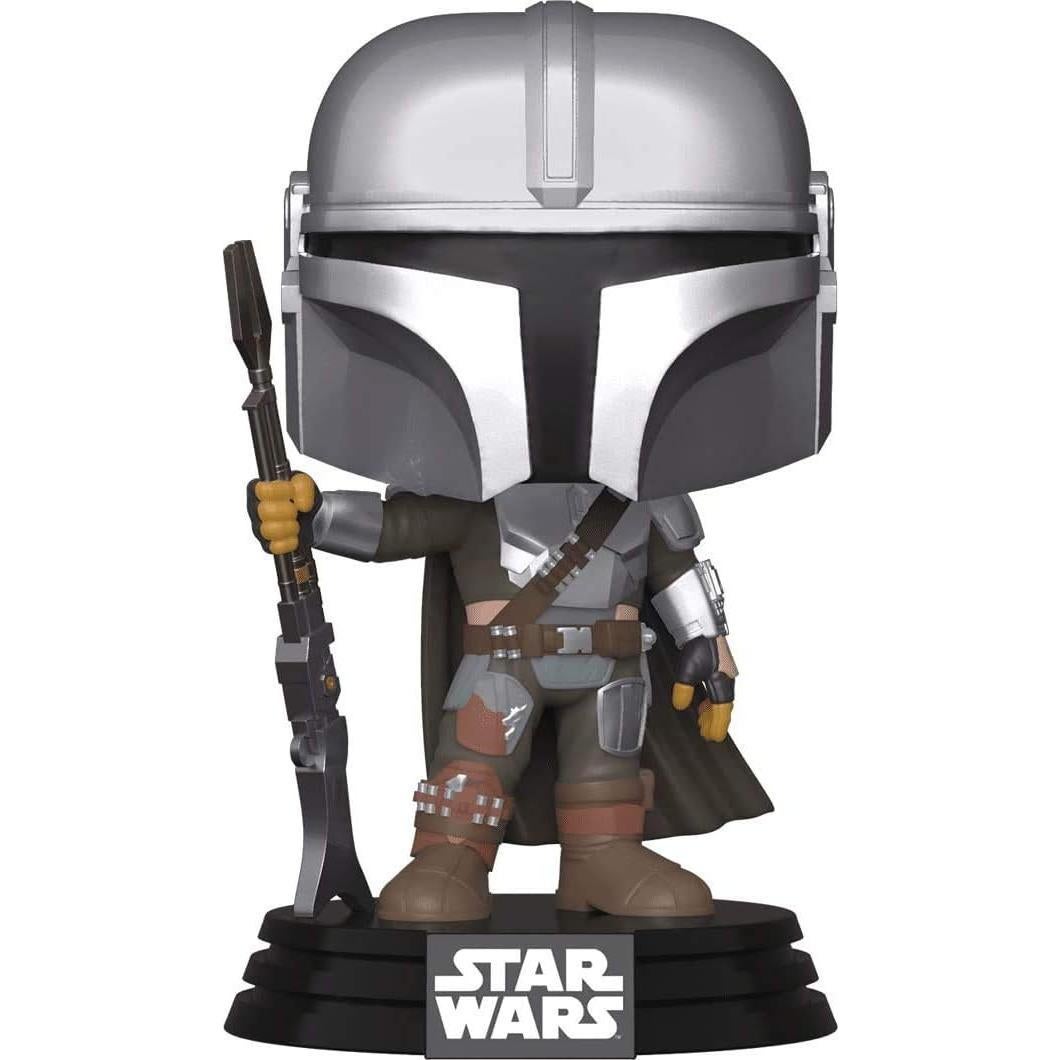 Figura Funko Pop! Star Wars Mandaloriano Din Djarrin 9.53 cm