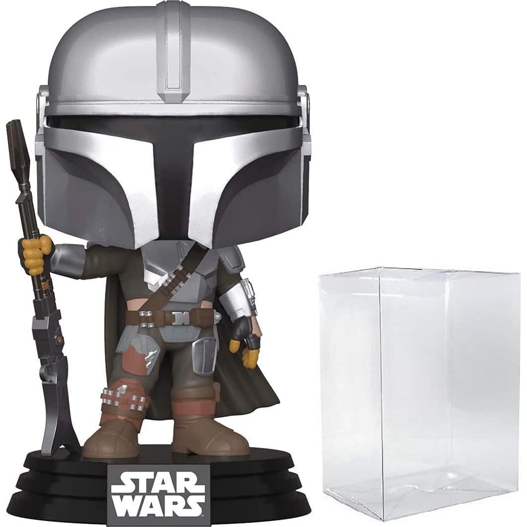 Figura Funko Pop! Star Wars Mandaloriano Din Djarrin 9.53 cm