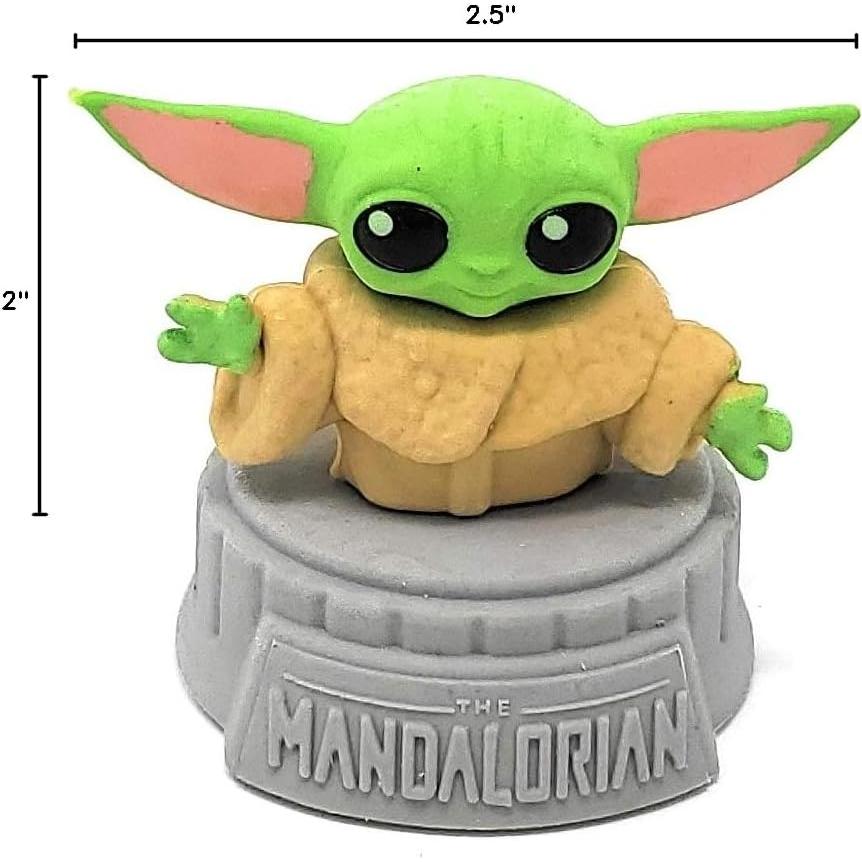 Borrador Star Wars Mandalorian Yoda 5.08 cm Disney
