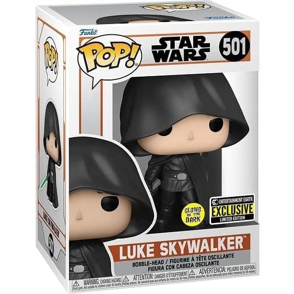 Funko Pop Luke Skywalker Brilla en la Oscuridad 9.5cm