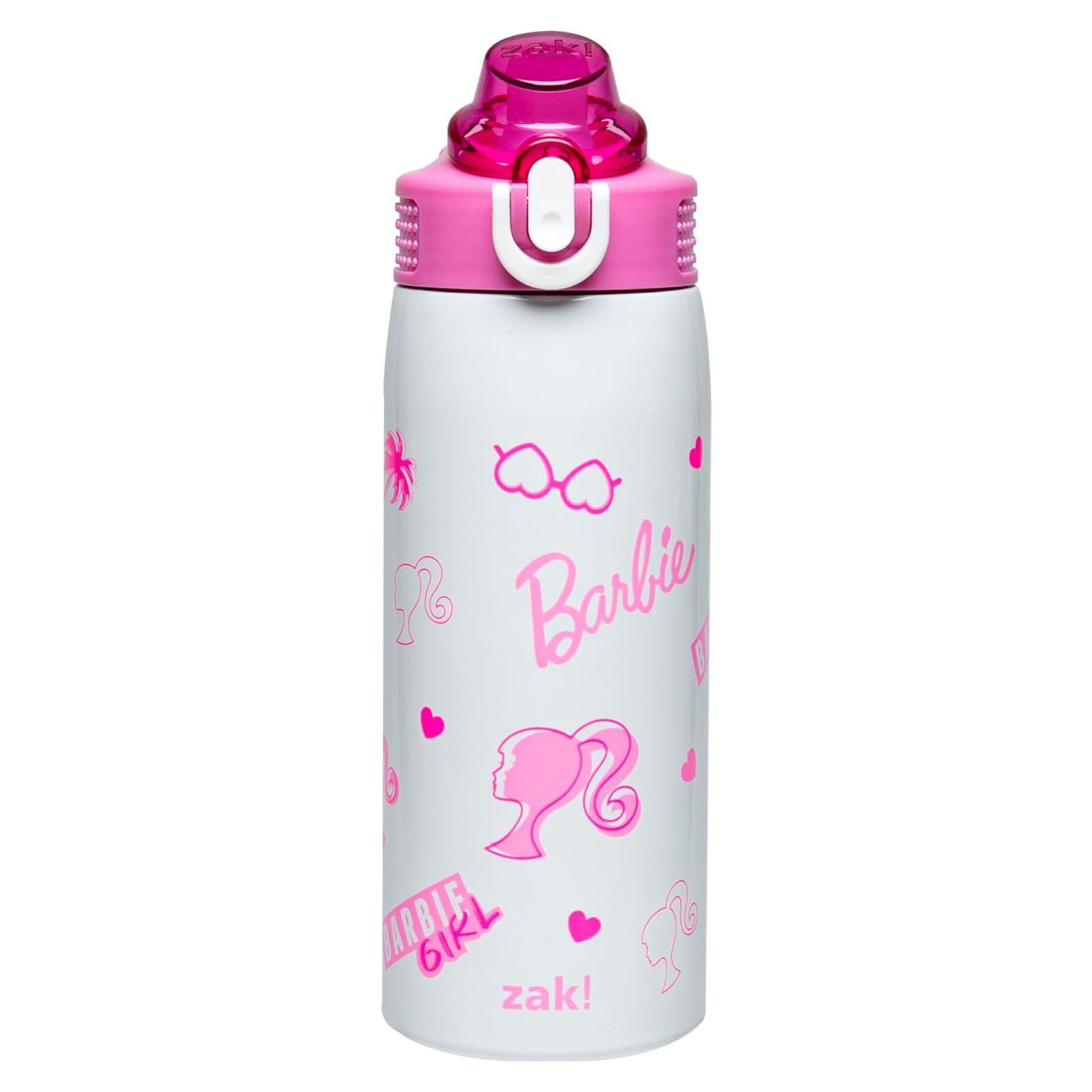 Botella de Agua Infantil Zak Designs Barbie 19oz Acero Inoxidable