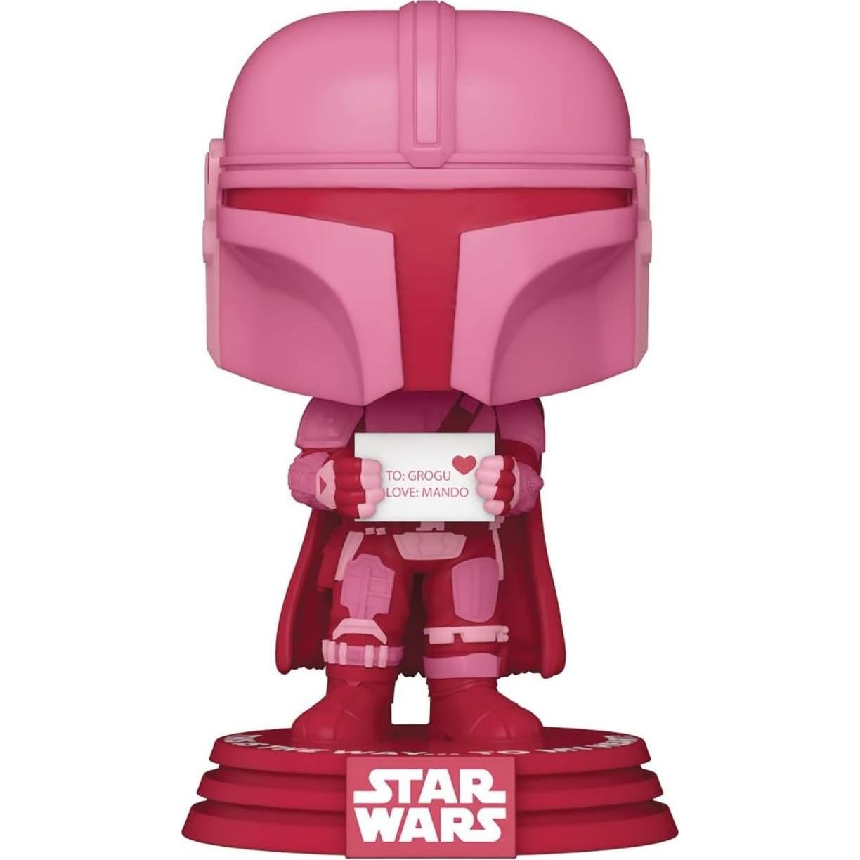 Figura de Vinilo Funko Pop! Mandaloriano San Valentín 9.5cm