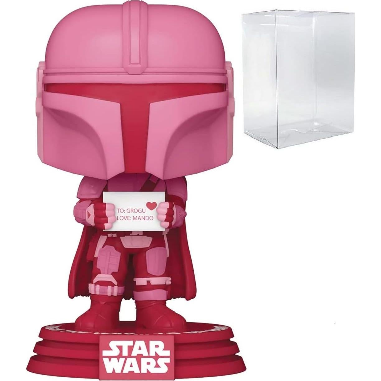 Figura de Vinilo Funko Pop! Mandaloriano San Valentín 9.5cm