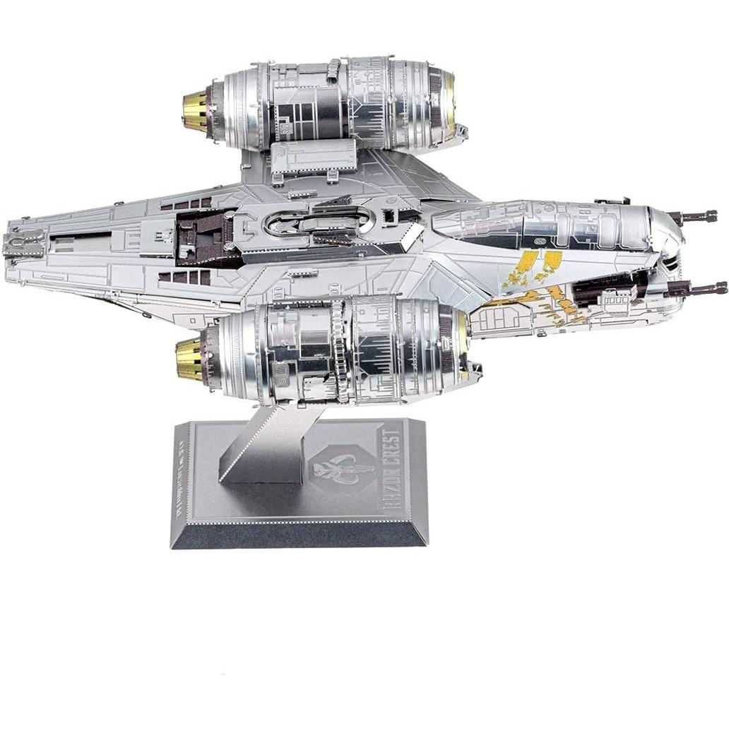 Kit de Modelo 3D Metal Earth Star Wars Razor Crest 14 cm
