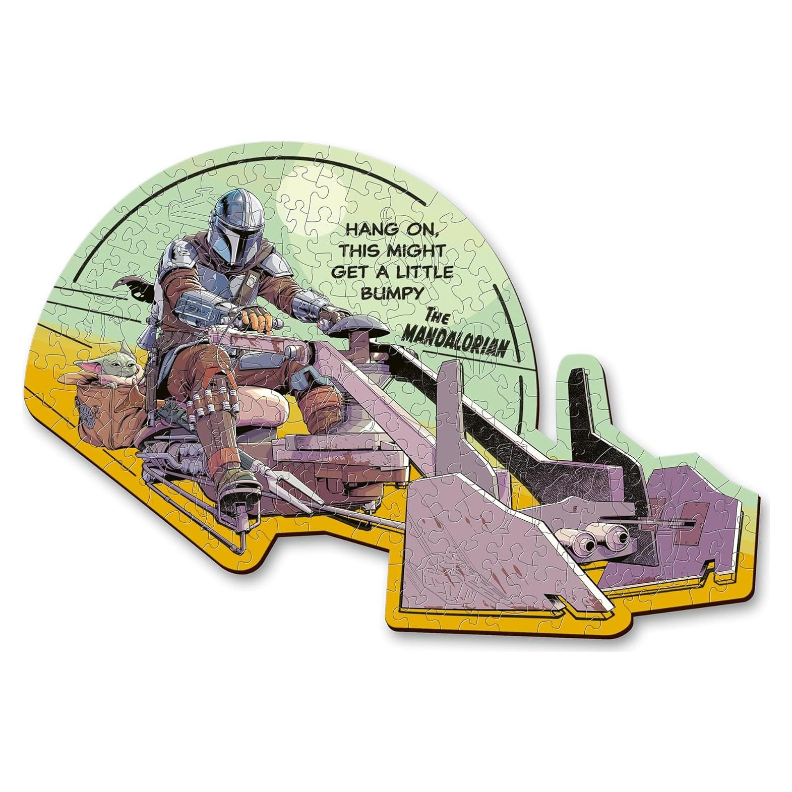 Rompecabezas de Madera Trefl 160 Piezas Star Wars Mandaloriano