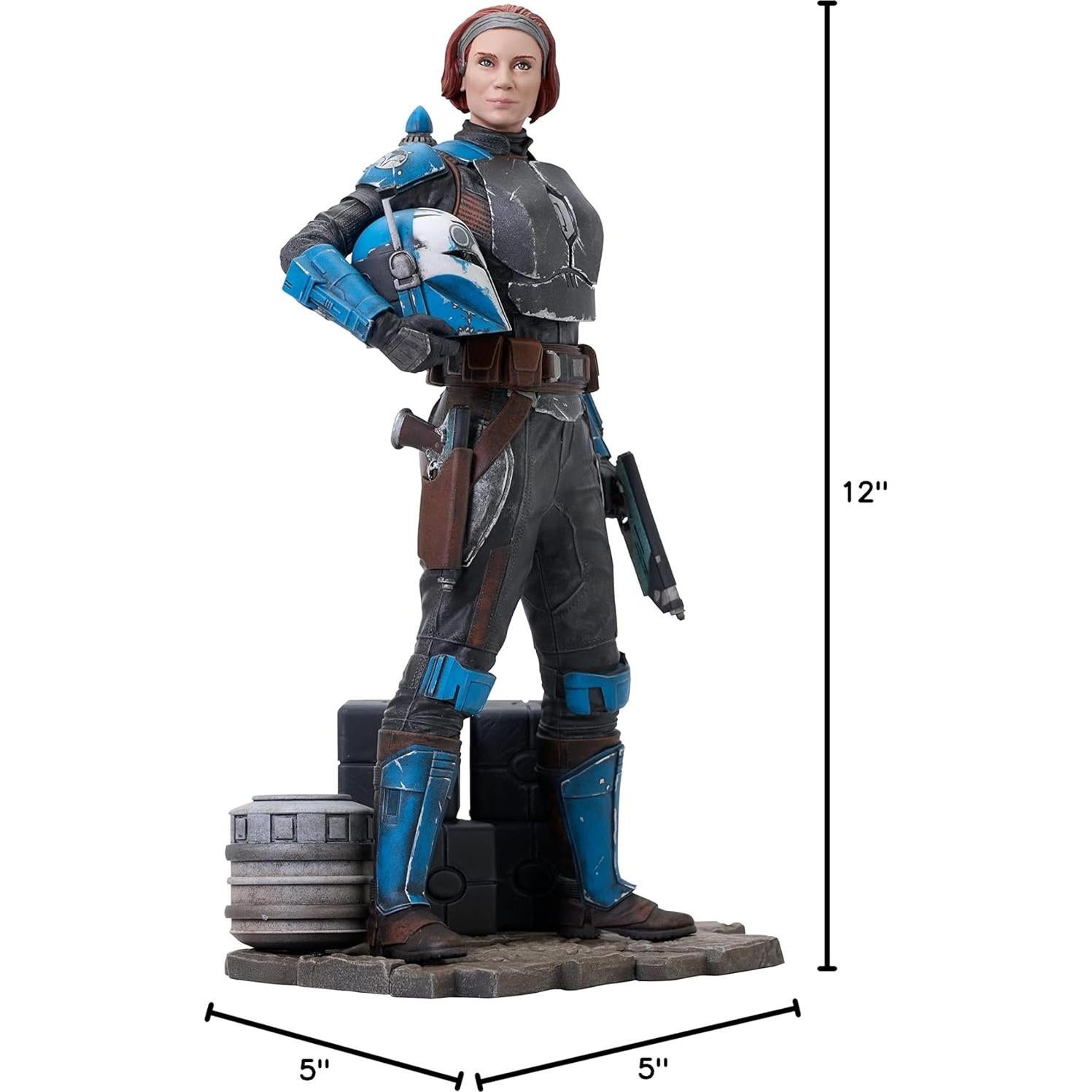 Estatua Milestones Bo-Katan Star Wars 30.5 cm Diamond Select