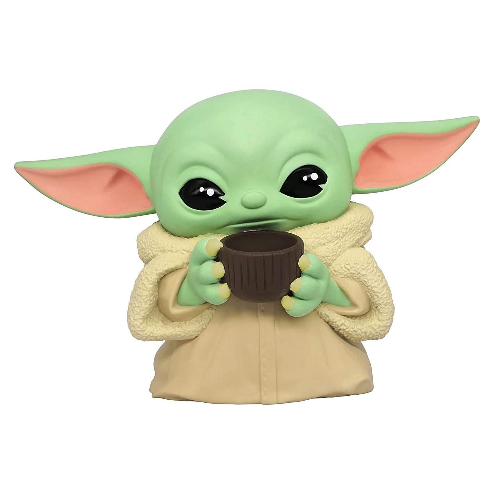 Banco Figural PVC Baby Yoda 20 cm Monogram El Mandaloriano