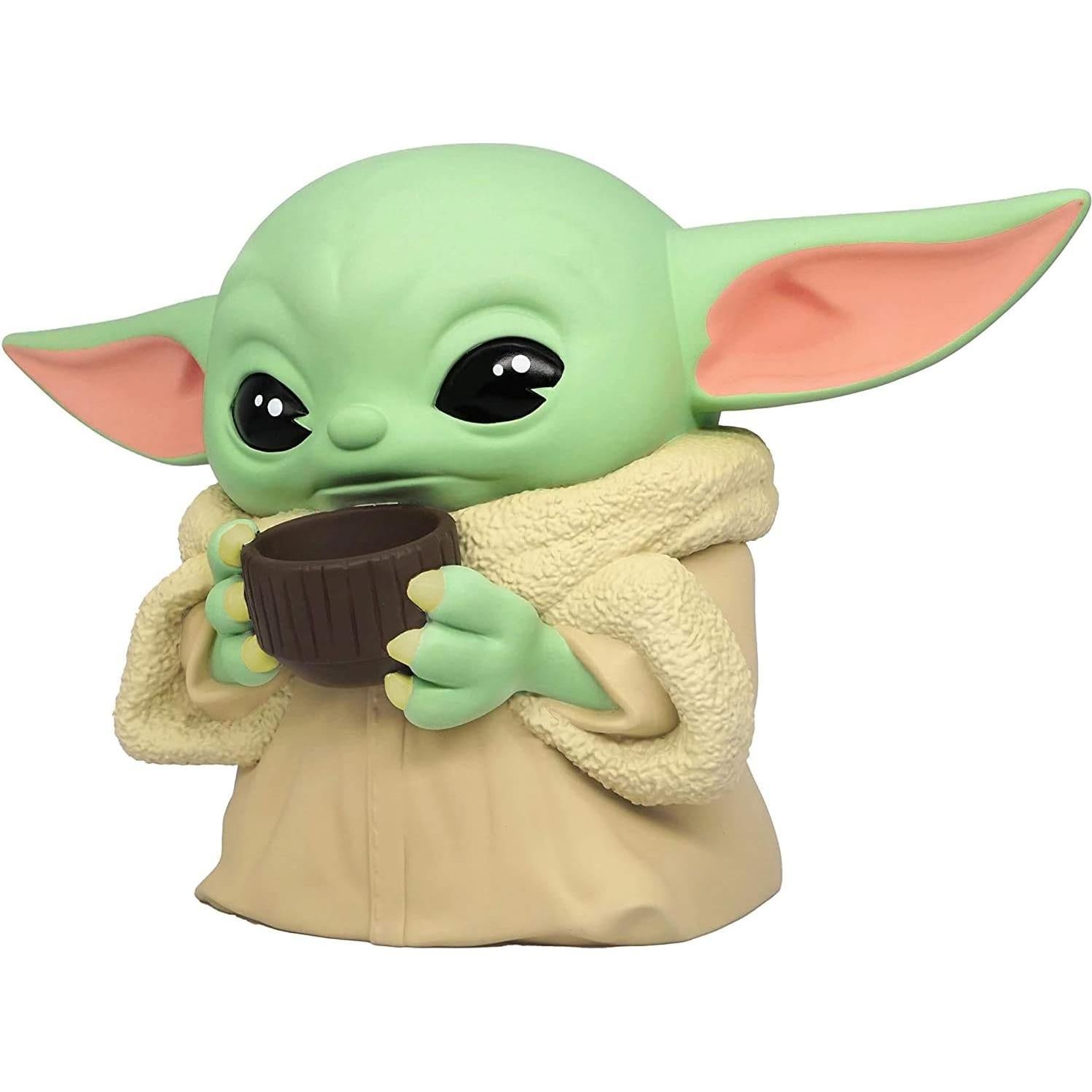 Banco Figural PVC Baby Yoda 20 cm Monogram El Mandaloriano