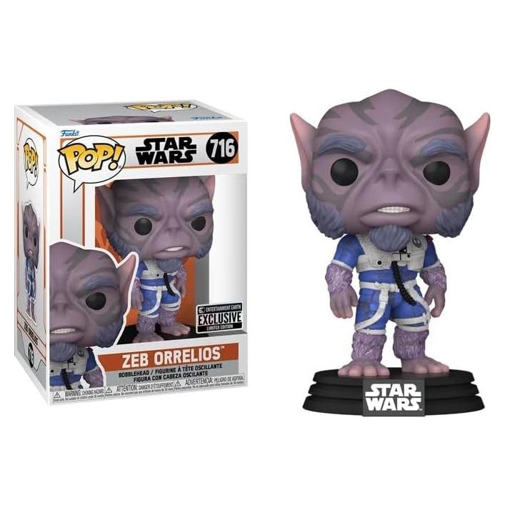 Funko Pop Capitán Zeb Orrelios Star Wars + Protector ToyBop