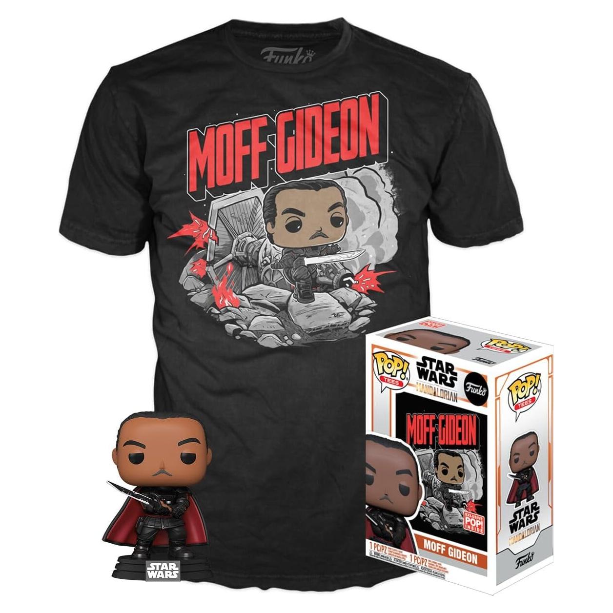 Camiseta y Funko POP! Moff Gideon Star Wars The Mandalorian