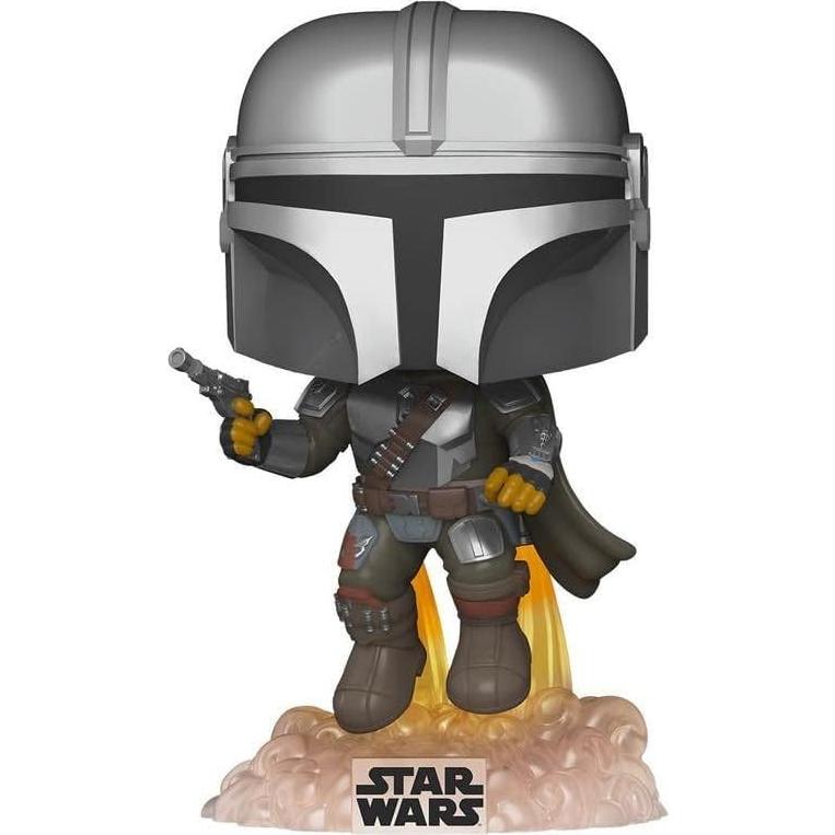 Funko POP! Star Wars El Mandaloriano Volando con Blaster