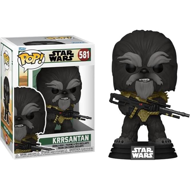 Figura de Vinilo Funko Star Wars Krrsantan 9.53 cm con Protector