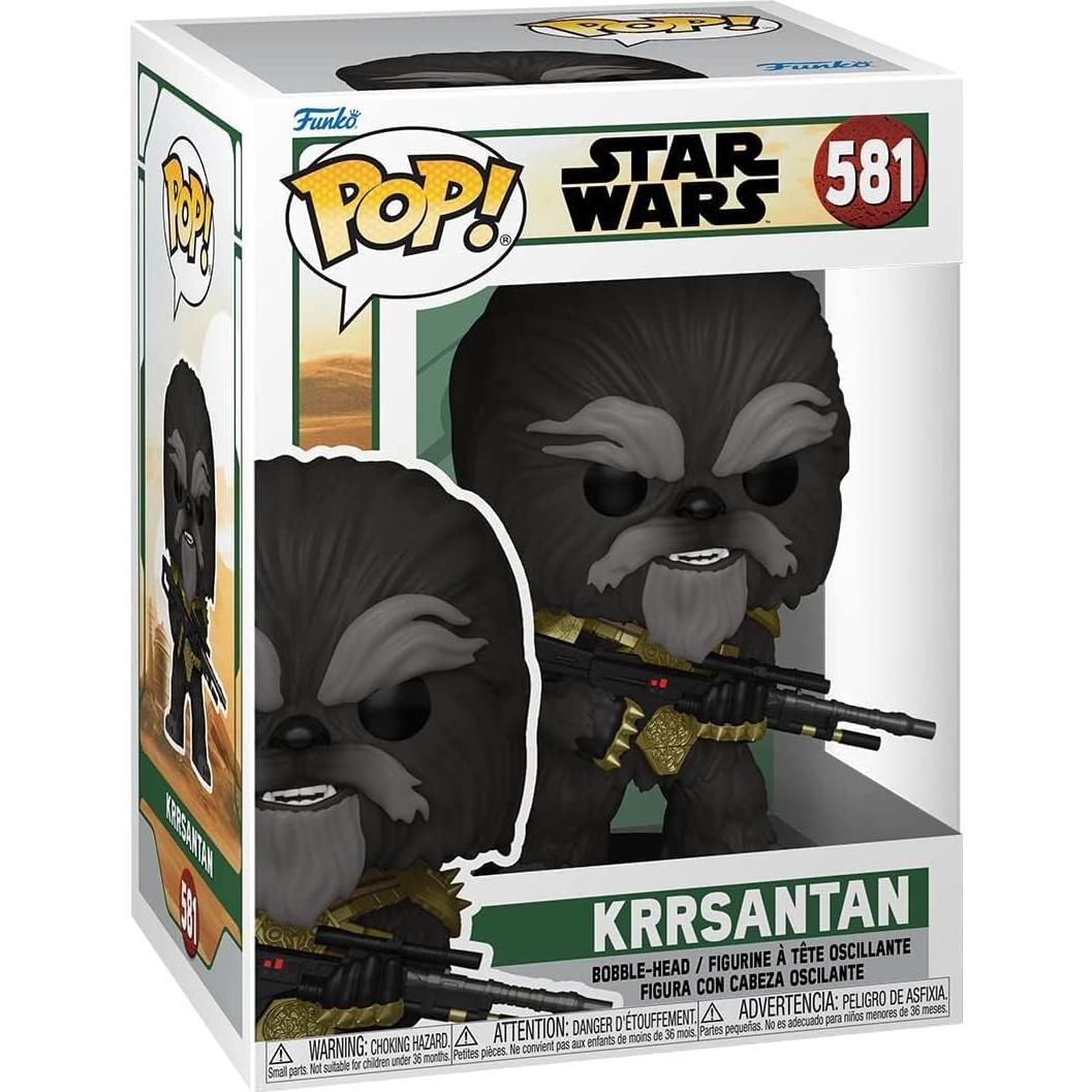Figura de Vinilo Funko Star Wars Krrsantan 9.53 cm con Protector