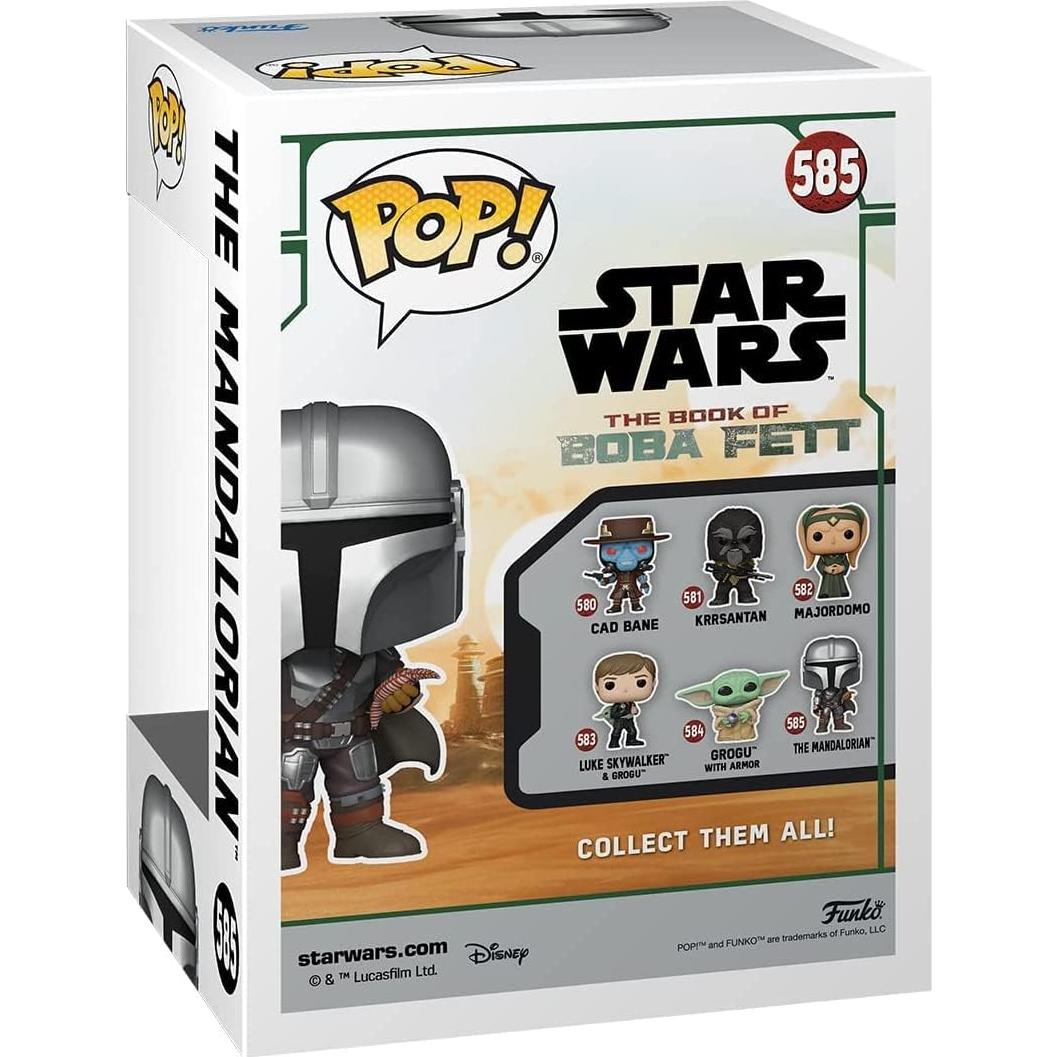 Figura POP Star Wars El Mandaloriano Din Djarrin Funko 9.53 cm