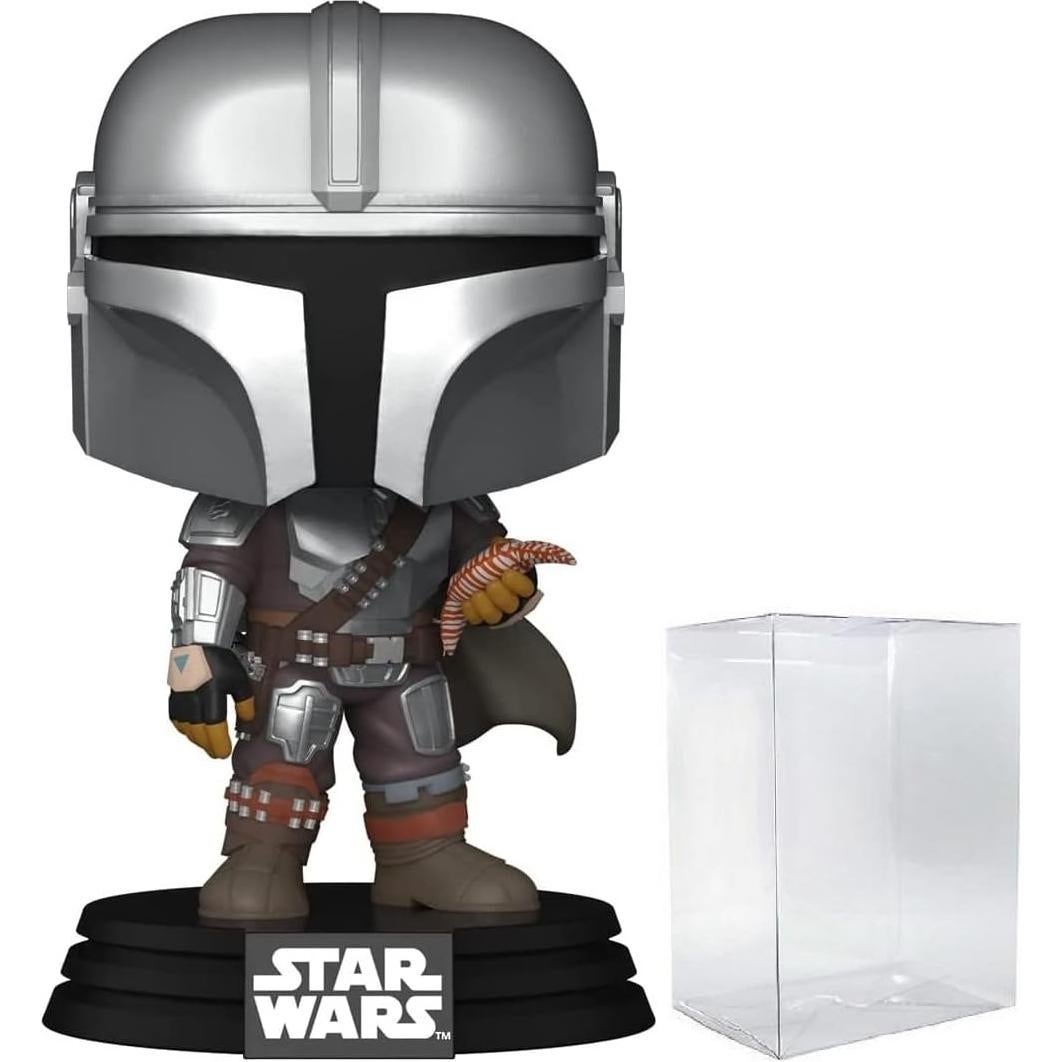 Figura POP Star Wars El Mandaloriano Din Djarrin Funko 9.53 cm