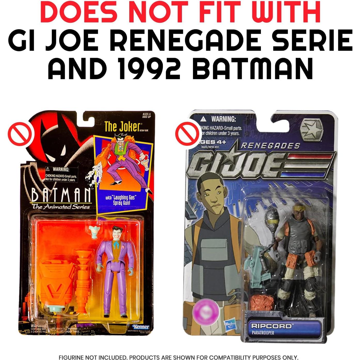 Estuche Protector EVORETRO para Figuras de 9.53 cm - 25 Unidades