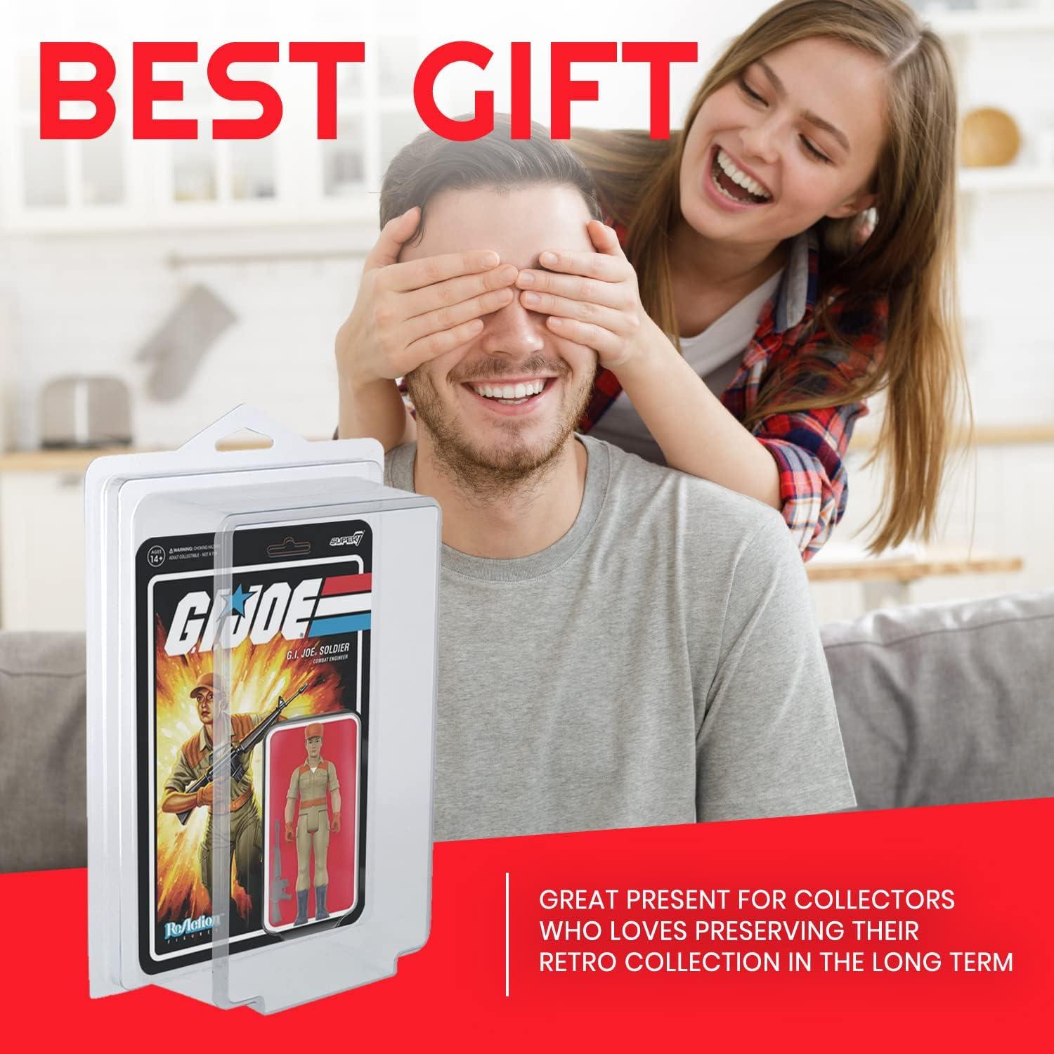 Estuche Protector EVORETRO para Figuras de 9.53 cm - 25 Unidades