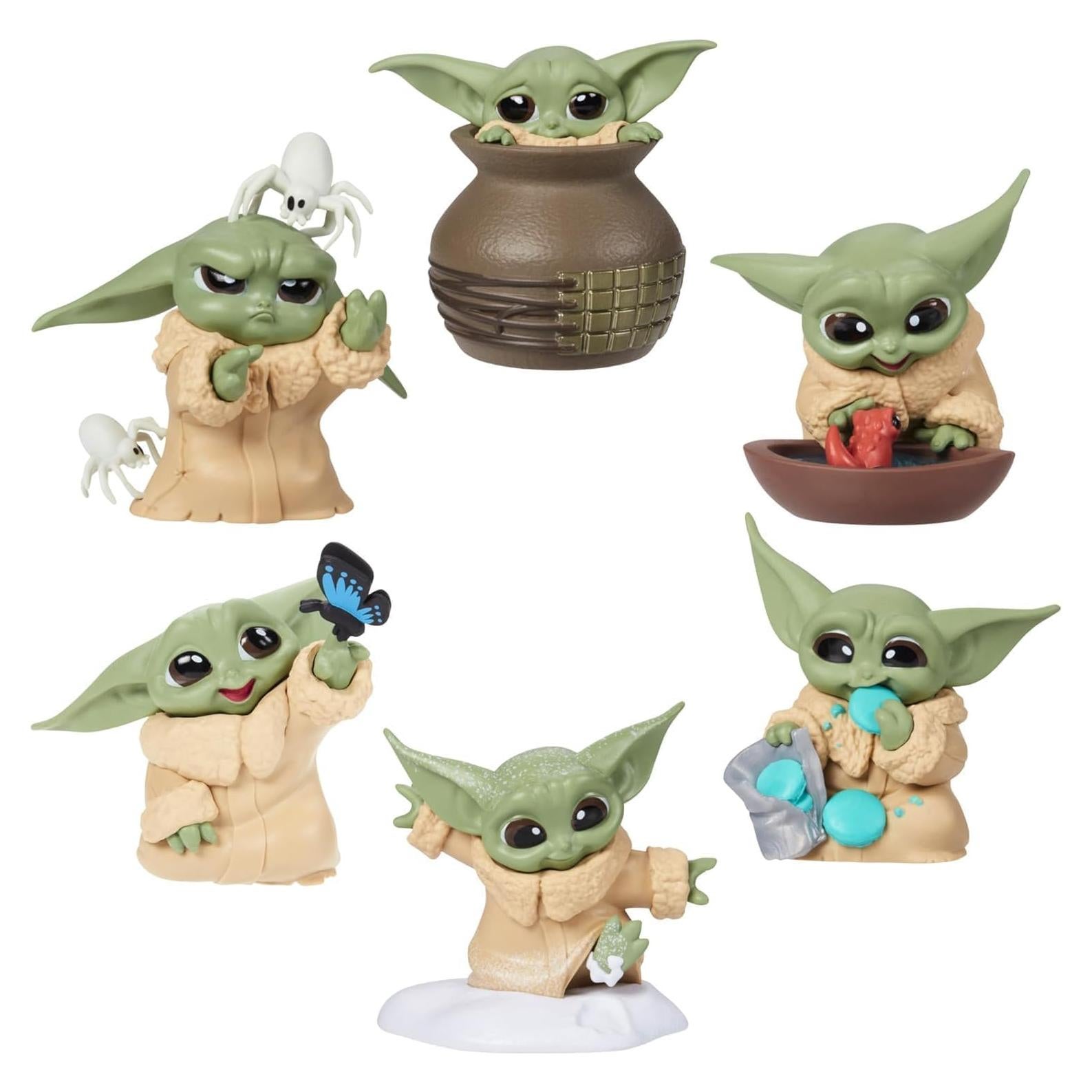 Figuras de Cazarrecompensas Star Wars 6cm - Paquete Completo