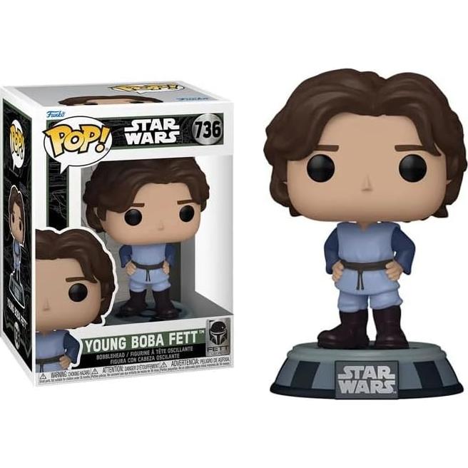 Figura de Vinilo Funko Pop Joven Boba Fett 9.5cm Star Wars