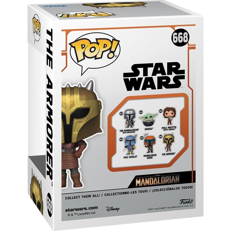 Figura Funko Pop! Star Wars The Mandalorian The Armorer #668