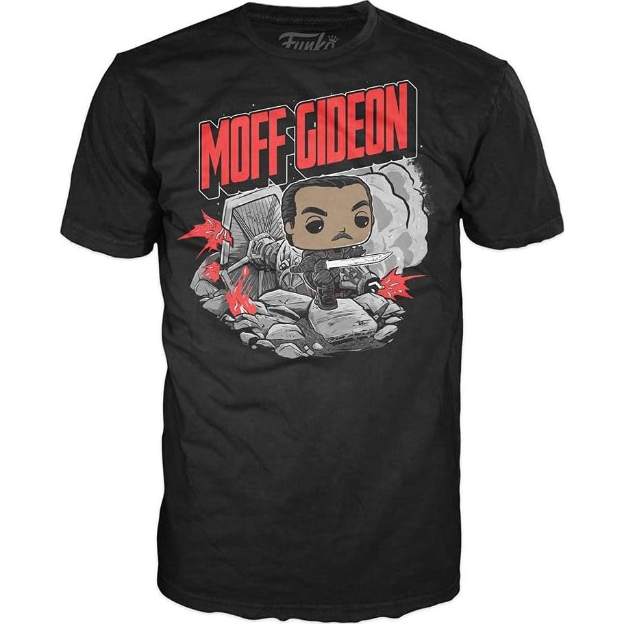 Funko Pop! Star Wars Moff Gideon + Camiseta Talla L