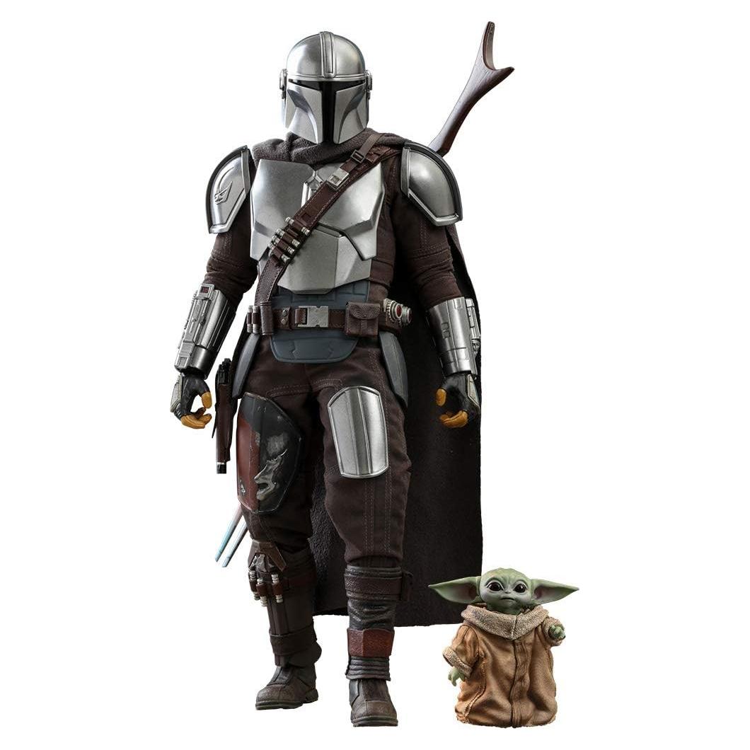 Figura de Acción El Mandaloriano y Niño Hot Toys 30.48 cm