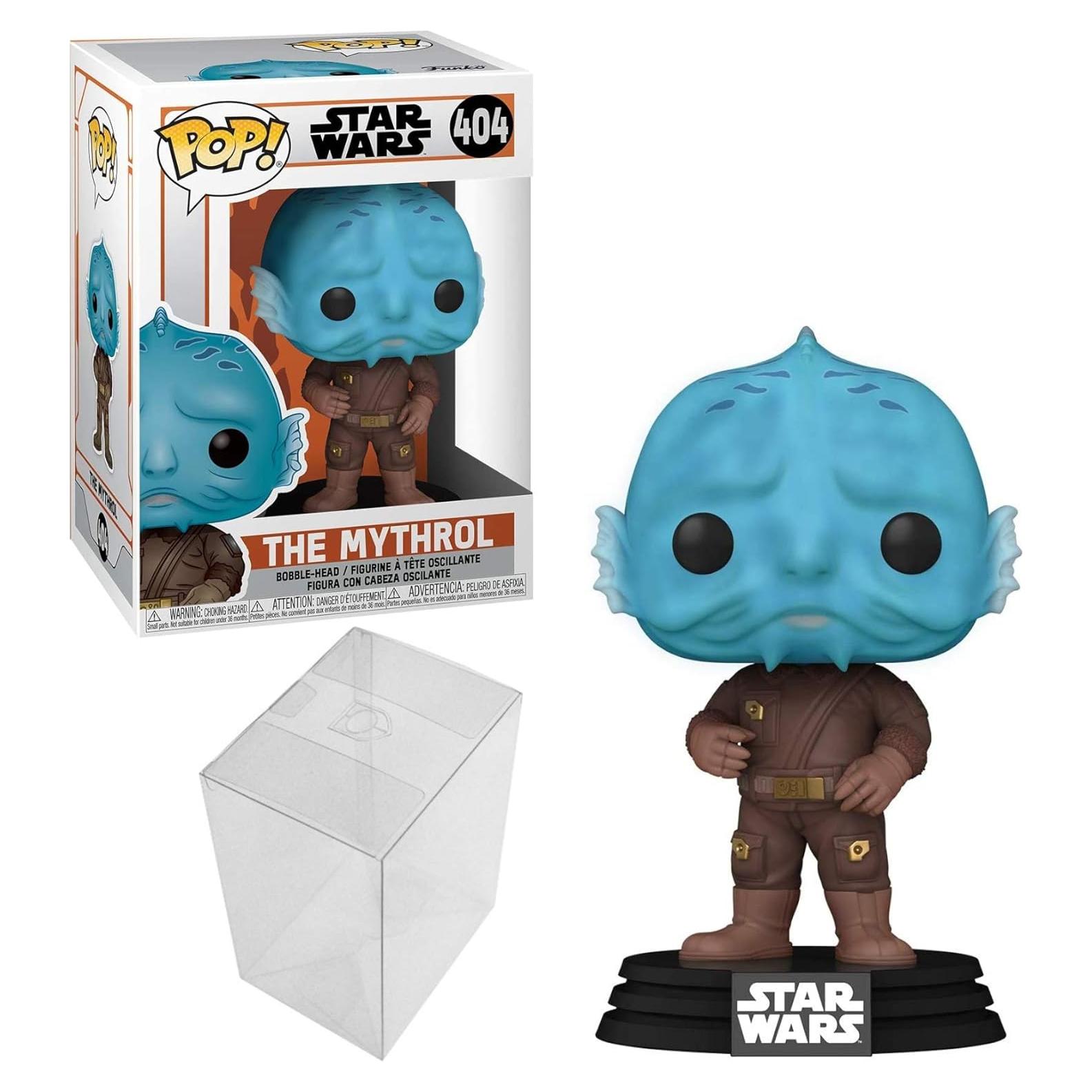 Funko Pop! Star Wars: The Mandalorian Mythrol 9.53 cm con protector