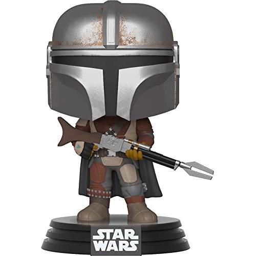 Figura de Vinilo Funko Pop! El Mandaloriano + Protector