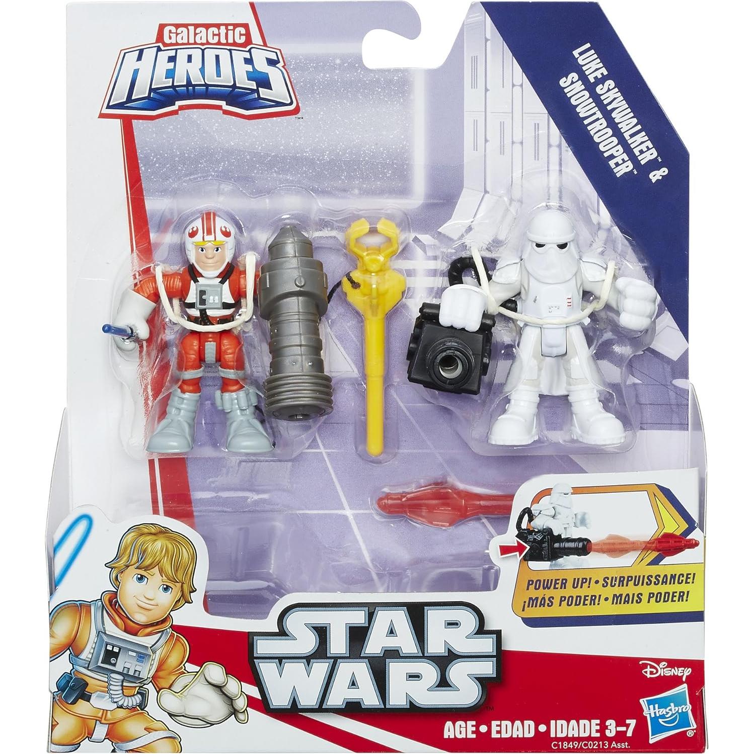Figuras Star Wars Luke Skywalker y Snowtrooper - Hasbro