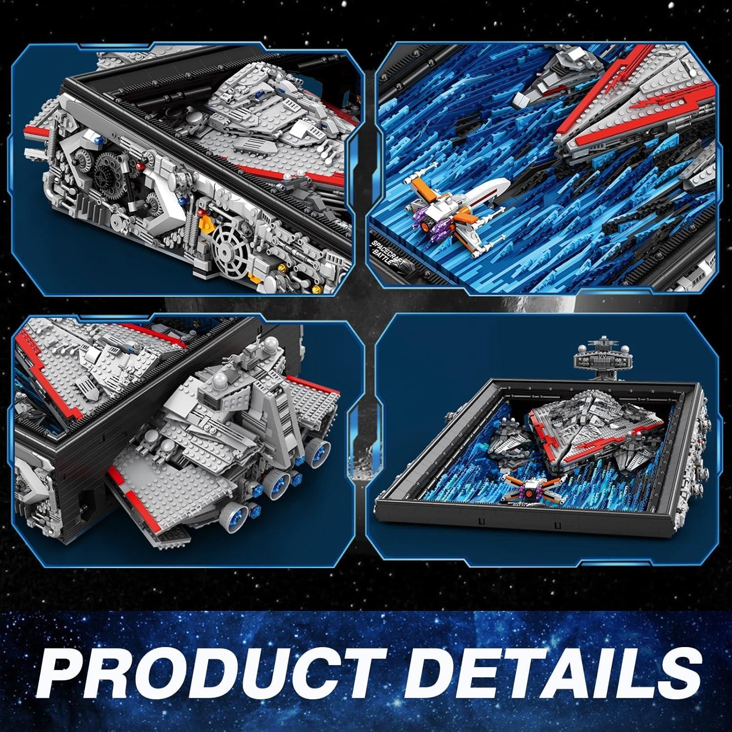 Juego de Bloques de Construcción UROINT Star Destroyer 5964 Piezas