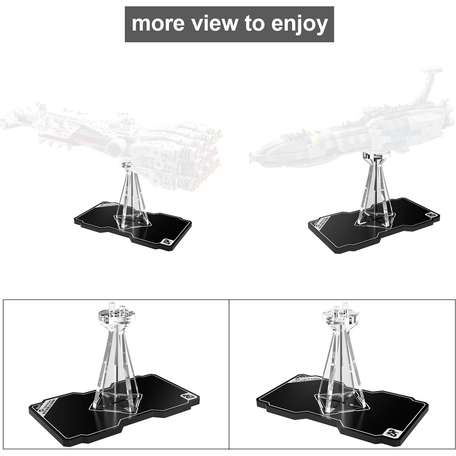 Soporte de Exhibición Acrílico NAOCARD para Lego Star Wars 75376