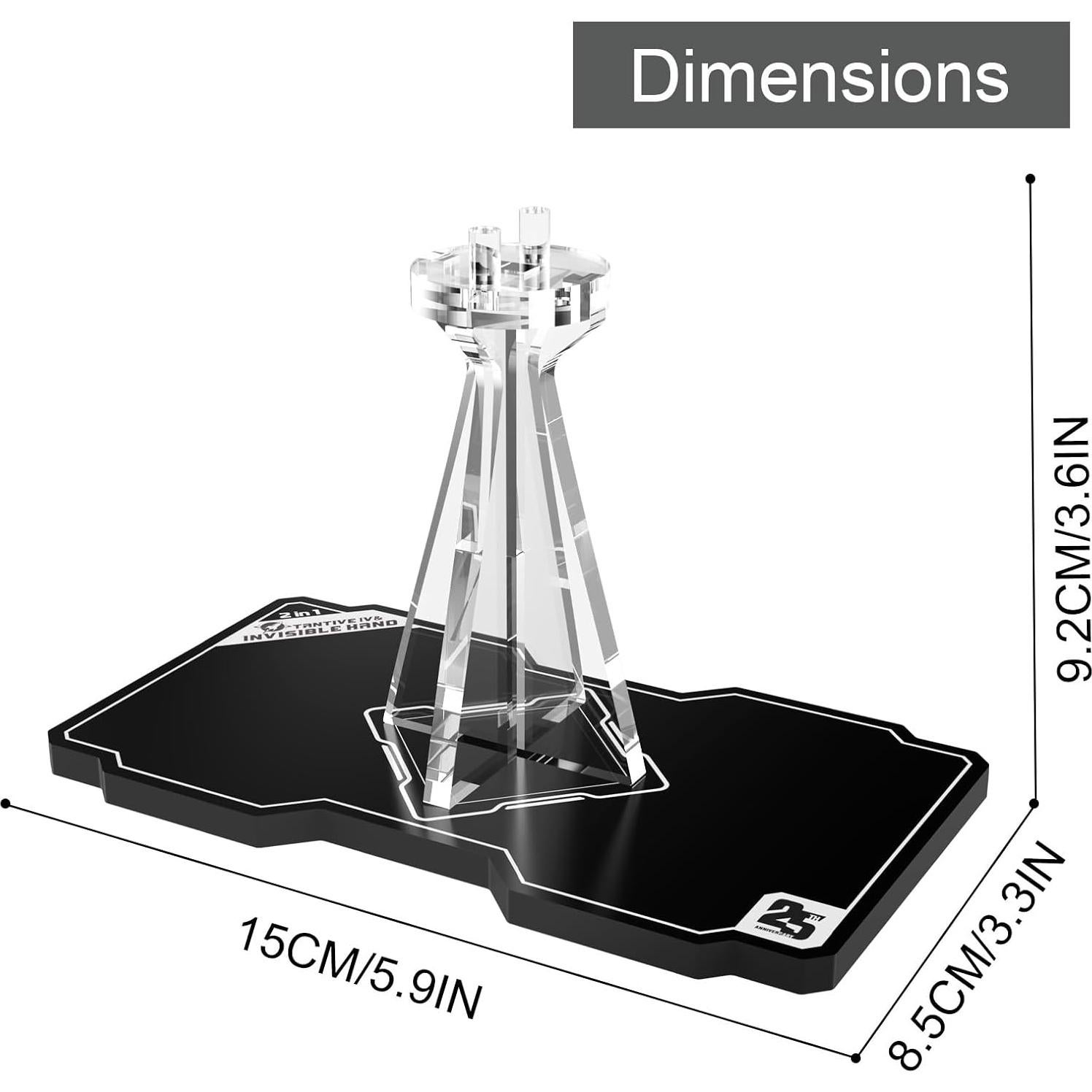 Soporte de Exhibición Acrílico NAOCARD para Lego Star Wars 75376