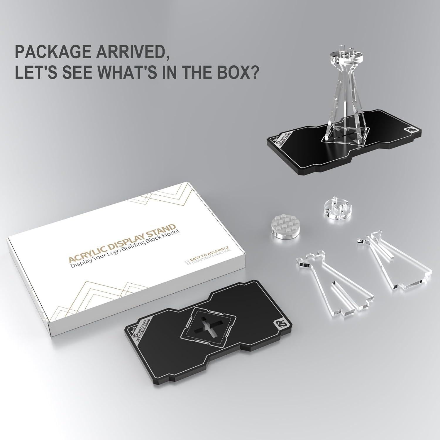 Soporte de Exhibición Acrílico NAOCARD para Lego Star Wars 75376