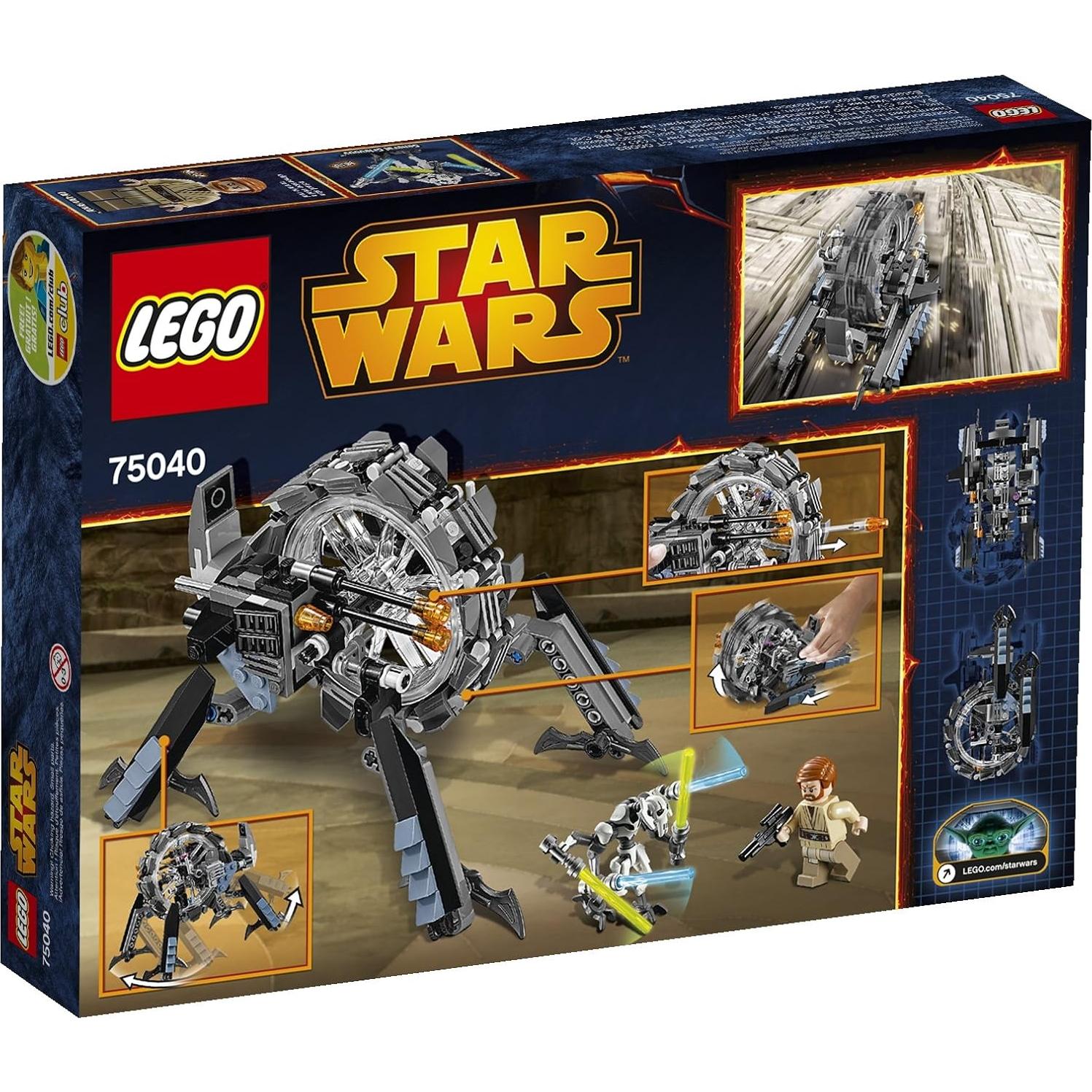 LEGO Star Wars Moto de Rueda General Grievous 14cm