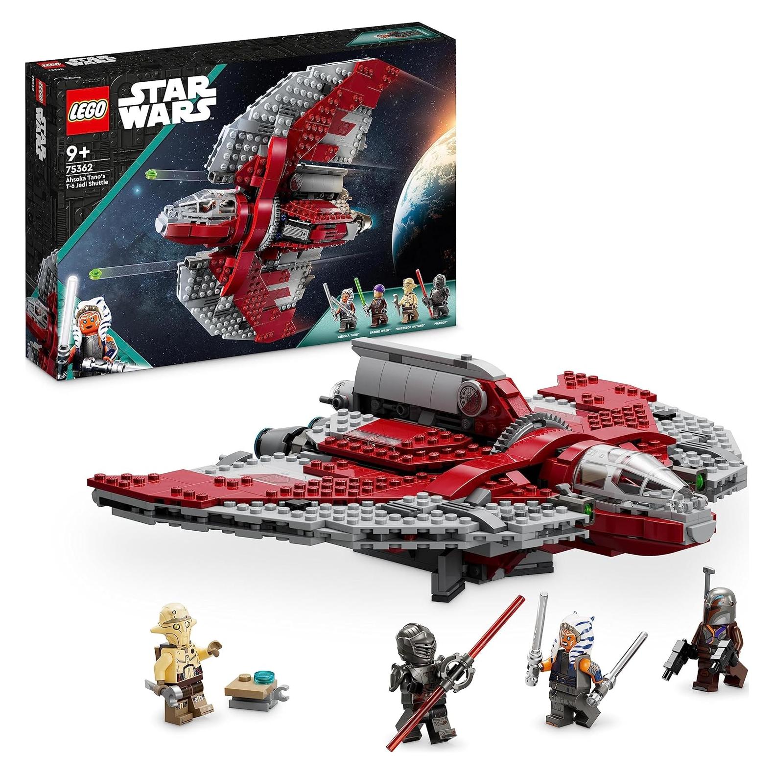 Transporte Jedi T-6 LEGO Star Wars Ahsoka Tano 601 Piezas