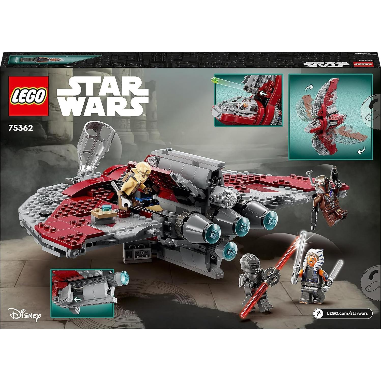 Transporte Jedi T-6 LEGO Star Wars Ahsoka Tano 601 Piezas