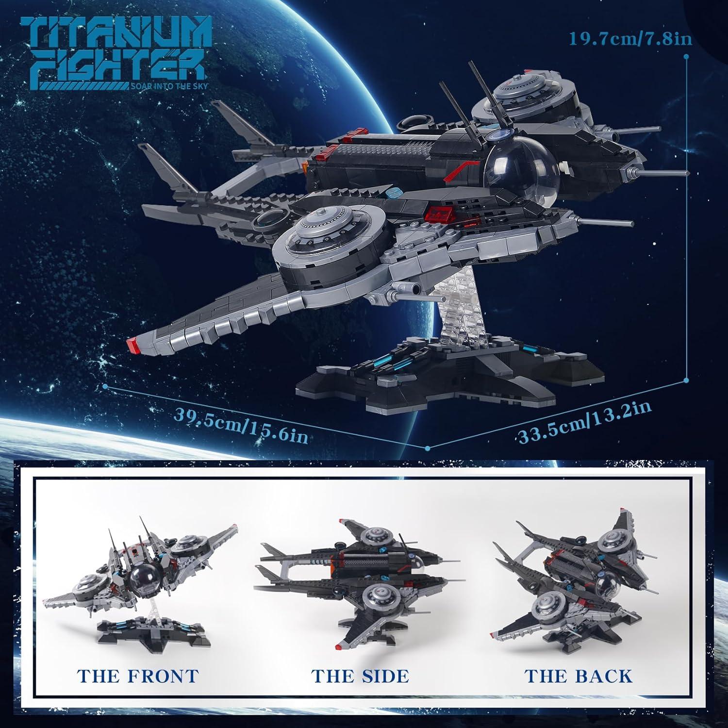 Set de Bloques de Construcción Nave Estelar SZRUIZITEC 1001PCS