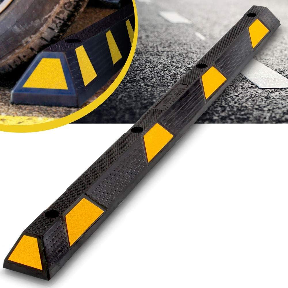 Tope de Estacionamiento Pyle PCRSTP14 Goma 72cm Extra Ancho