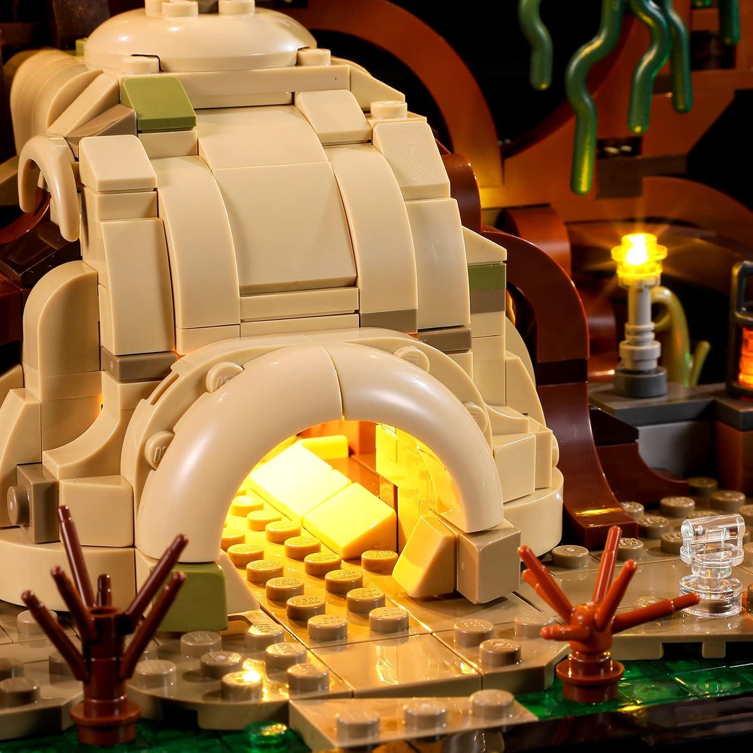 Kit de Iluminación LED BRIKSMAX para LEGO 75330 Dagobah