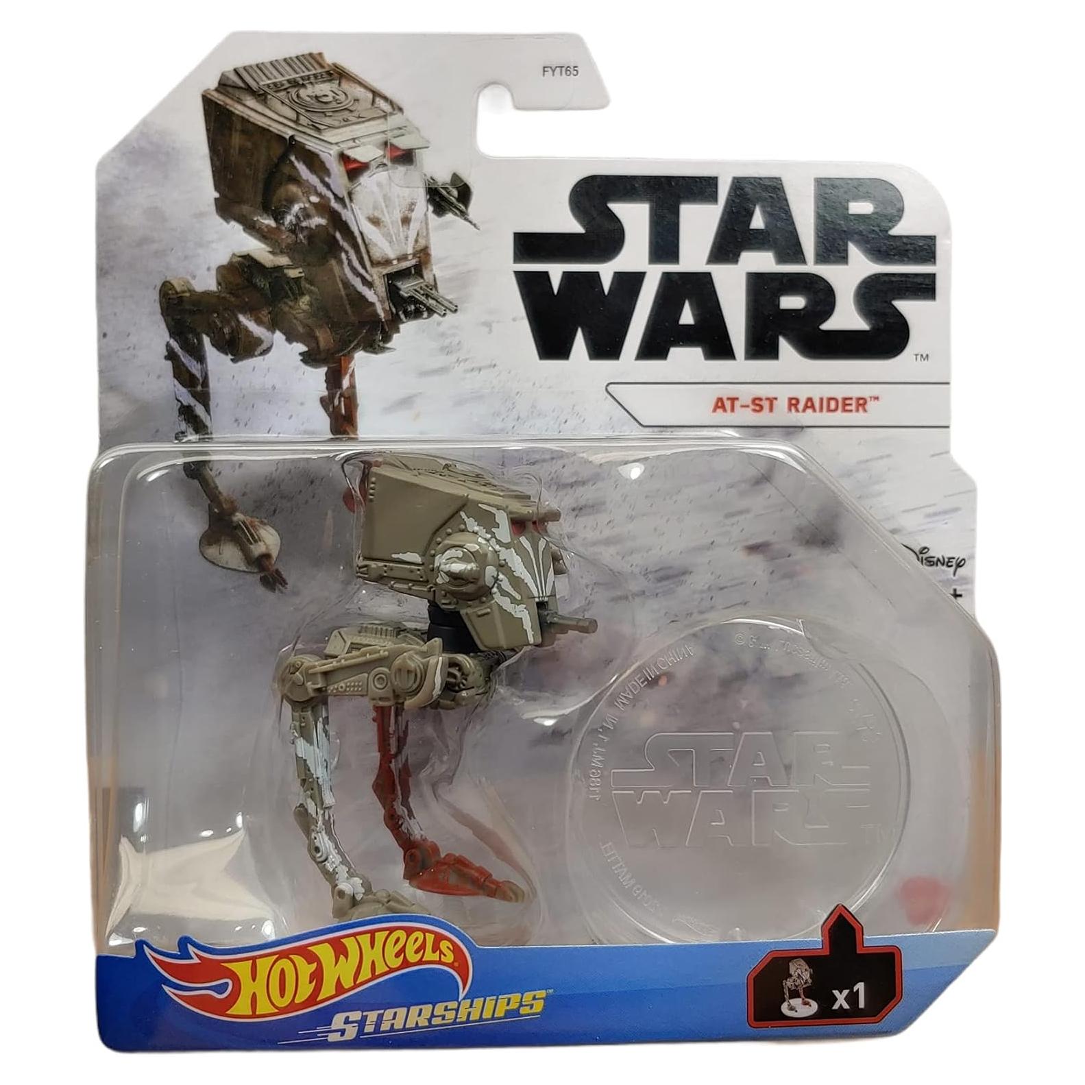 Hot Wheels Naves Star Wars Mandalorian AT-ST Raider 16.5cm