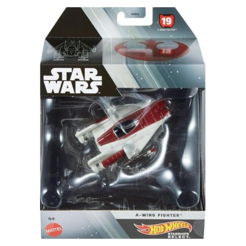 Hot Wheels Star Wars A-Wing 1:50 Metal Premium 17.8cm