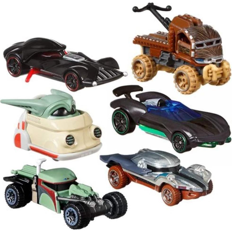Coche Diecast Hot Wheels Star Wars Grogu 4.14x13.97cm