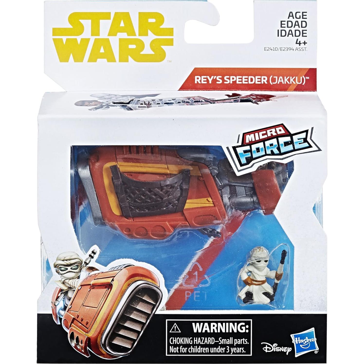Figura Star Wars Rey con Motocicleta Speeder Hasbro