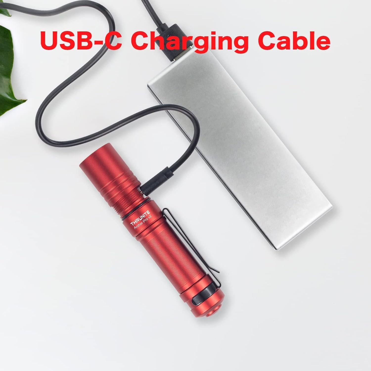 Linterna ThruNite Archer Pro V2 - 950 Lúmenes, Recargable USB-C